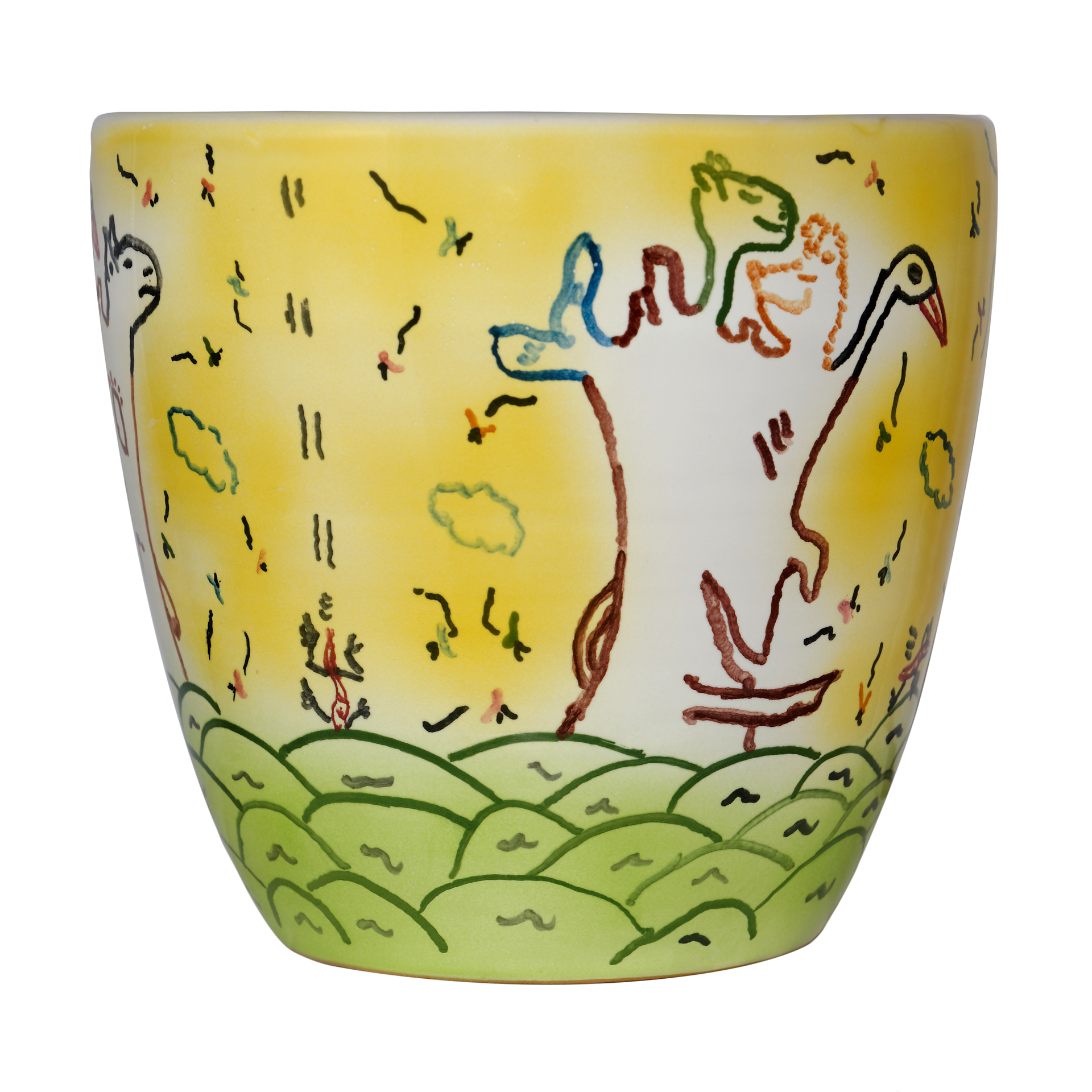 « Sérieux !! » (Ht 17 cm X Ø 16 cm) 60 €