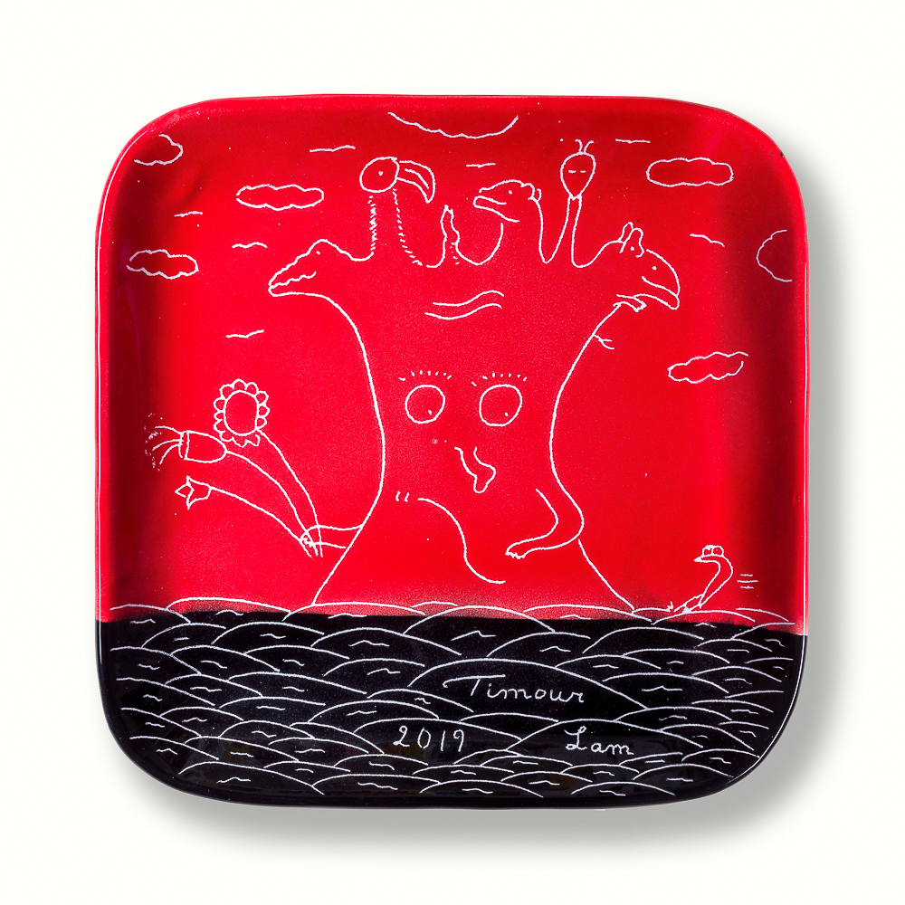 « L’été indien » (37 cm X 37 cm) 300 €