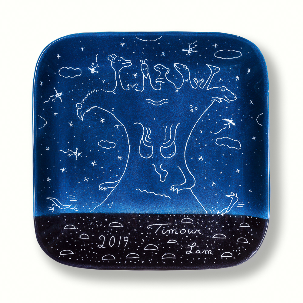 « Le frisson » (37 cm X 37 cm) 300 €