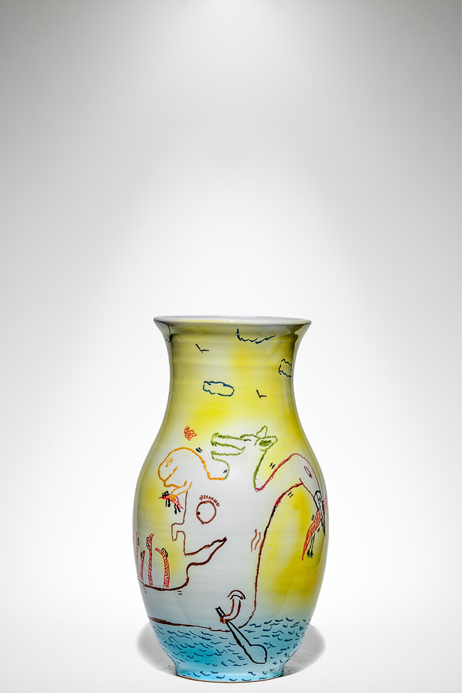 « En rythme ! » (Ht 31 cm X Ø 49 cm) 310 €