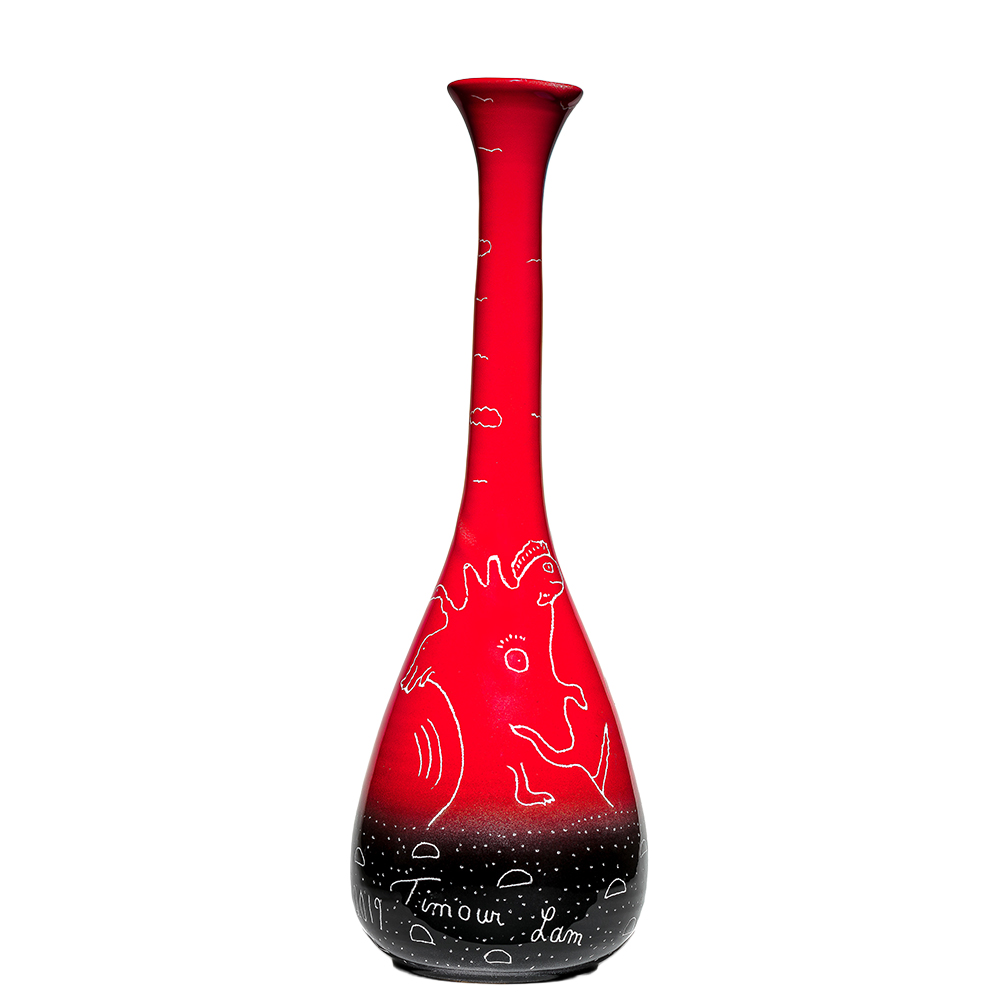 « L’abeille vagabonde » (Ht 49 cm X Ø 51 cm) 490 €