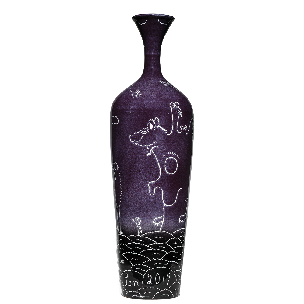 « Secret murmuré ! » (Ht 51 cm X Ø 50 cm) 510 €