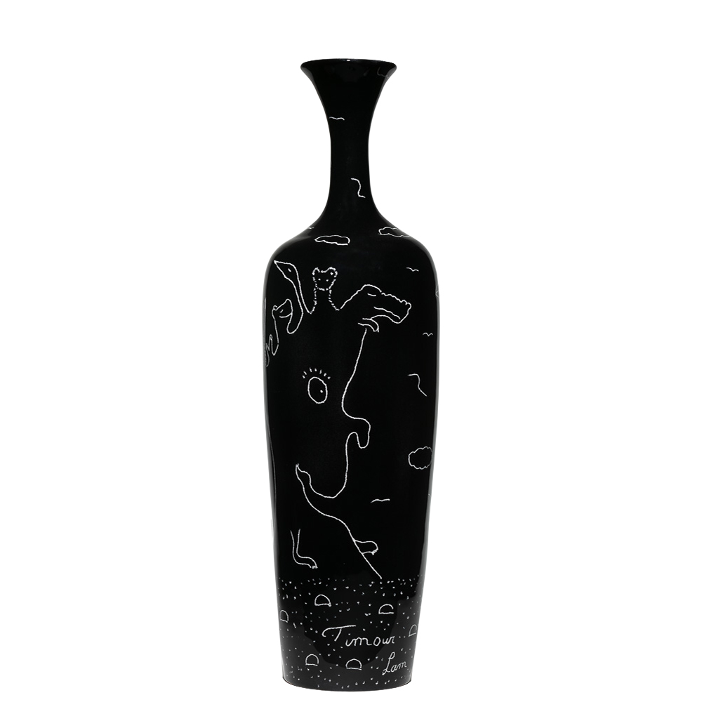 « Elégance nocturne » (Ht 51 cm X Ø 46 cm) 510 €